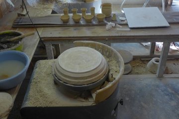 <p>The workshop</p>
