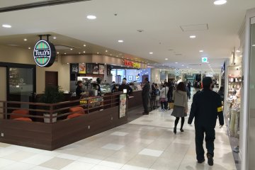 Coffee shops aplenty.