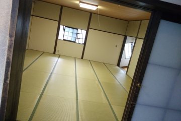 <p>Try walking up this tilted room (not using the handrail) and you are sure to be qualified as a real ninja</p>