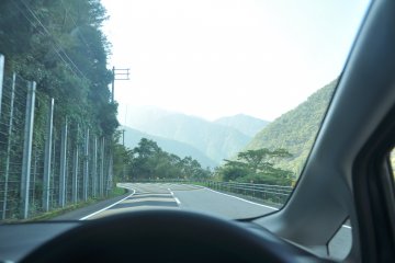 The roads are relatively wide but pay attention on the corners