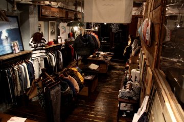 <p>The store, which is also the way in</p>