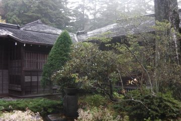The villa is built around several beautiful courtyards