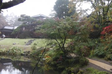 The immaculate outer gardens are worth exploring