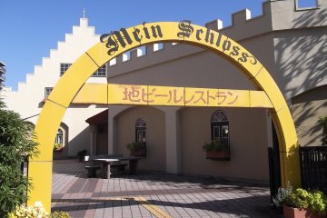 <p>A gate at the side</p>