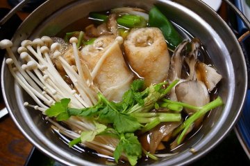 Kiritanpo hot pot nabe