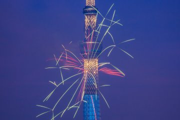 Dancing around the Skytree