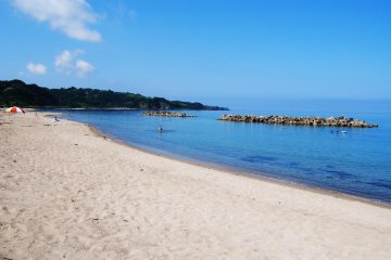 Fancy a walk along the beach and no one will disturb your peace