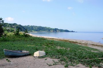 Campground a few seconds from the beach?