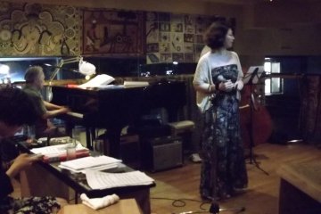 <p>Another singer doing her thing</p>