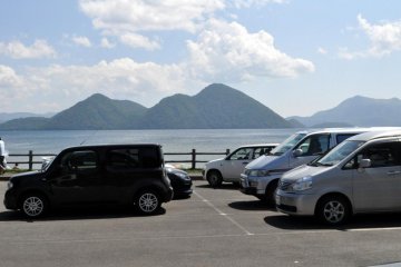 Parking close to shore