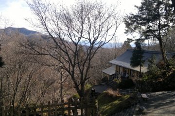 <p>View from Okusha Shrine. From here on, hikers can climb to the top of Mt. Togakushi.</p>