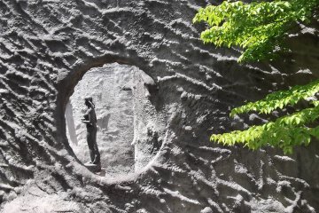 <p>Outside the Sawada Seiko Museum</p>