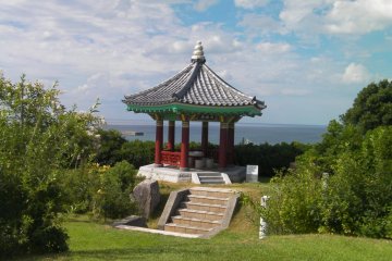 Korean style pavillion