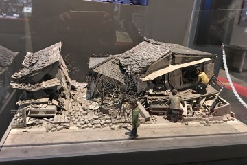 <p>This one shows how people were helping to find survivors in rubble.</p>