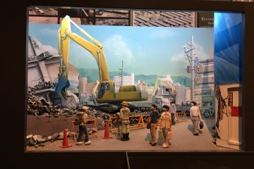 <p>The level of destruction and process of rebuilding</p>