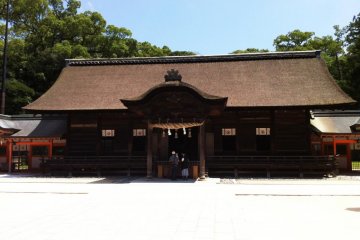 Oyamazumi Shrine main building