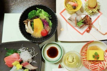 Dîner au "Mount View Hakone"