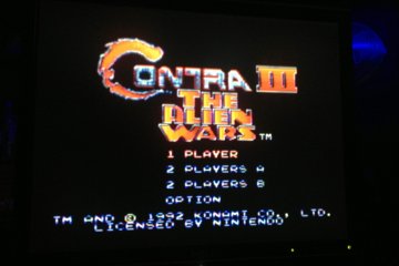 <p>Contra III at Space Station Game Bar in Osaka</p>
