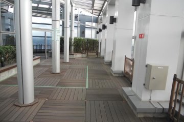 One of the Panarama Terraces on the 31st floor