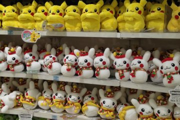 <p>Some collections of plush toys</p>
