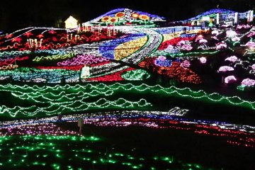 Winter Illumination in Mannou Park