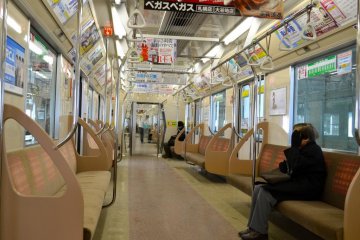 Back on the Namboku Subway Line for Sapporo