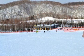 The ‘Family Slope’ at Takino Snow World