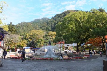 <p>Fountain at the entrance.</p>
