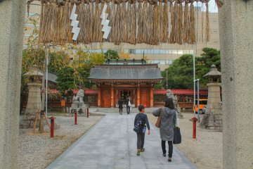 <p>The entrance of Kego Shrine</p>
