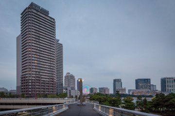 <p>La promenade d'Odaiba</p>
