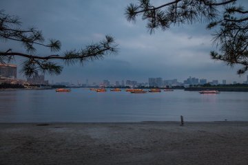 <p>Plage d'Odaiba</p>

