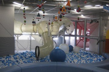 Balls,balls, balls, and lots of play space!