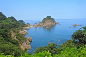 Natane Island and it's pebble beach. There's a small campground here too. You might be lucky to have it all to yourself