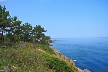 Looking west near Tajiri Fishing Port
