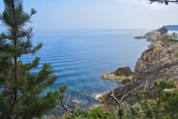 Looking east near the Tajiri Fishing Port