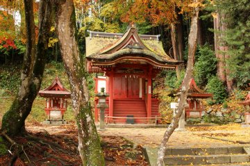 <p>One of the Hiei Shrine Altars</p>
