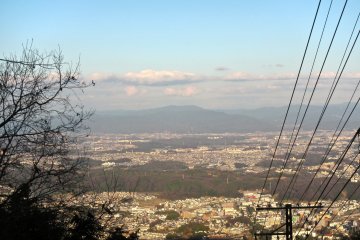 <p>The Yamato Valley from the cable car</p>
