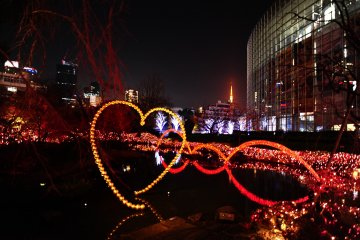 <p>Lampu-lampu Mori Garden</p>
