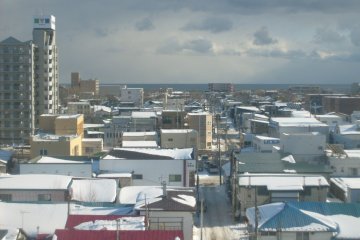 The view from my hotel room
