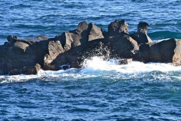 The gorgeous blue waters !