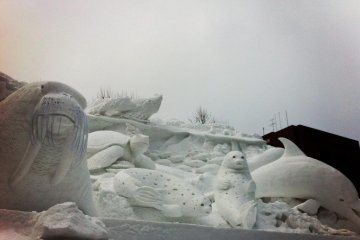 Snow Aquarium: Gift From the Sea