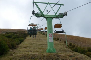 This is what you see when you're riding the chairlift