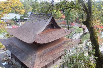 <p>Top view of the temple building.</p>
