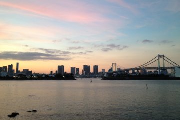 Langit Gulali di Odaiba