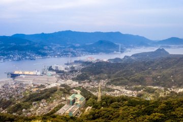 <p>My first view of Nagasaki Bay, taken during the later part of the day</p>
