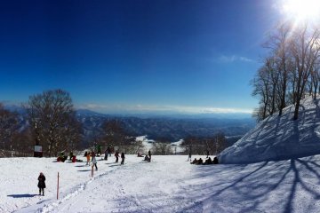 <p>View from the mountain top.</p>
