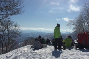 <p>Fresh snow and sunshine.</p>
