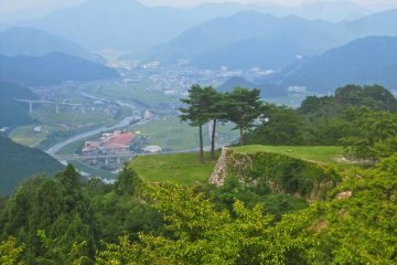<p>Vue vers le nord-ouest depuis la plate-forme d'observation de la tour</p>