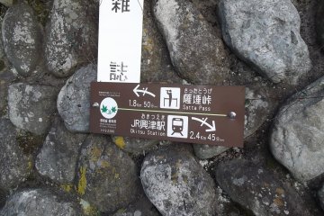 <p>Turn left here!</p>
