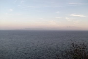 <p>Looking out across the sea</p>
